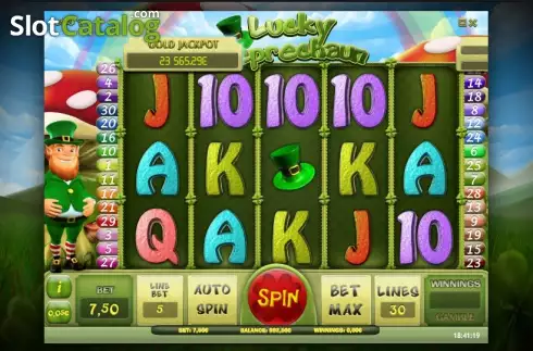 Ροδέλες. Lucky Leprechaun (iSoftBet) Κουλοχέρης