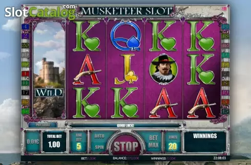 Εκτείνεται άγρια. Musketeer Slot Κουλοχέρης 