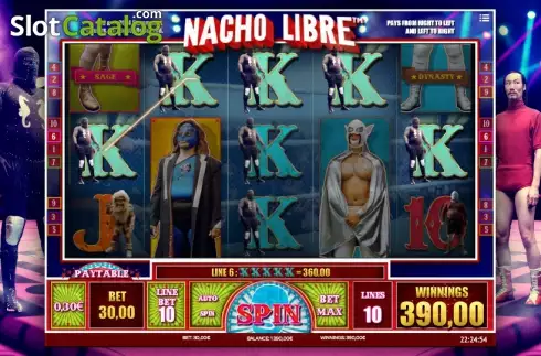 Νίκη. Nacho Libre Κουλοχέρης