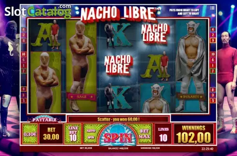 Σκορπίζω. Nacho Libre Κουλοχέρης