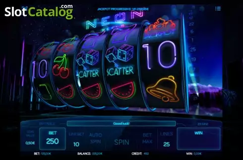 Σκορπίζω. Neon Reels Κουλοχέρης