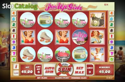 Σκορπίζω. Pin Up Girls (iSoftBet) Κουλοχέρης