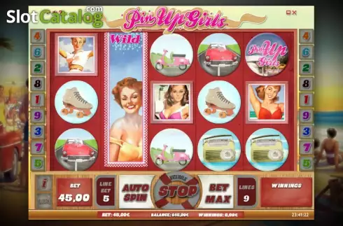 Αγριος. Pin Up Girls (iSoftBet) Κουλοχέρης