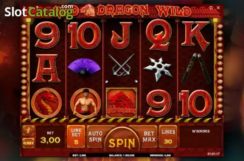 Ροδέλες. Red Dragon Wild Κουλοχέρης