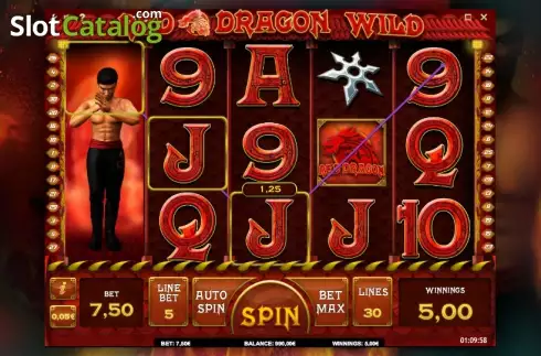Αγριος. Red Dragon Wild Κουλοχέρης