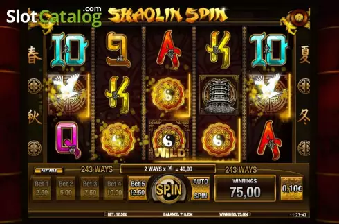 Αγριος. Shaolin Spin Κουλοχέρης 