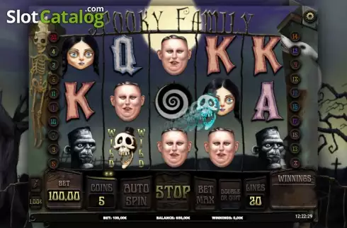 Αγριος. Spooky Family Κουλοχέρης