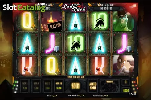 Ροδέλες. Super Lady Luck Κουλοχέρης