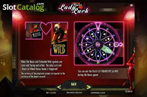 Πίνακας πληρωμών 3. Super Lady Luck Κουλοχέρης