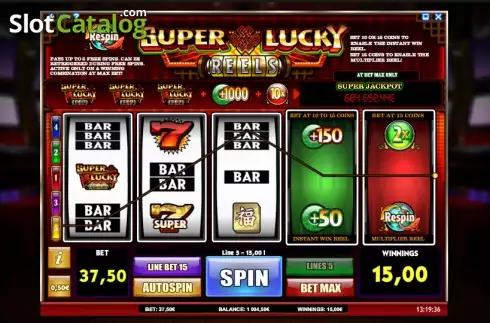 Νίκη. Super Lucky Reels Κουλοχέρης