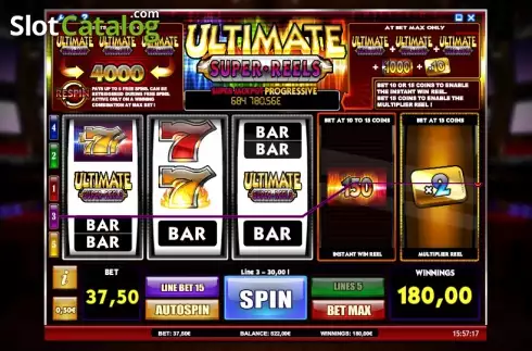 Κερδίστε 2. Ultimate Super Reels Κουλοχέρης