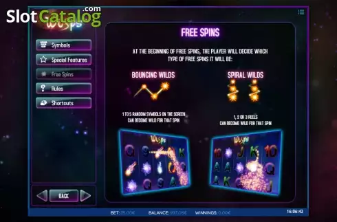 Πίνακας πληρωμών 3. Wisps (iSoftBet) Κουλοχέρης
