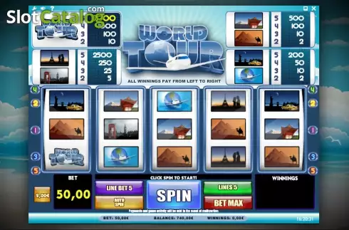 Ροδέλες 2. World Tour ( iSoftBet) Κουλοχέρης