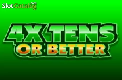 4x Tens Or Better Poker Λογότυπο