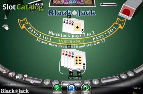 Οθόνη5. Blackjack (iSoftBet) Κουλοχέρης