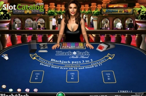 Οθόνη2. Blackjack MH 3D (iSoftBet) Κουλοχέρης