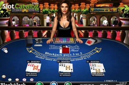 Οθόνη5. Blackjack MH 3D (iSoftBet) Κουλοχέρης
