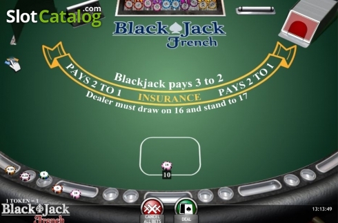 Οθόνη2. Blackjack French (iSoftBet) Κουλοχέρης 