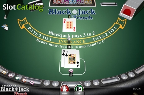 Οθόνη4. Blackjack French (iSoftBet) Κουλοχέρης 