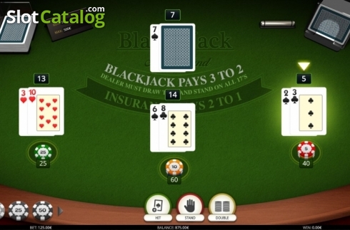 Οθόνη3. Blackjack MH (iSoftBet) Κουλοχέρης