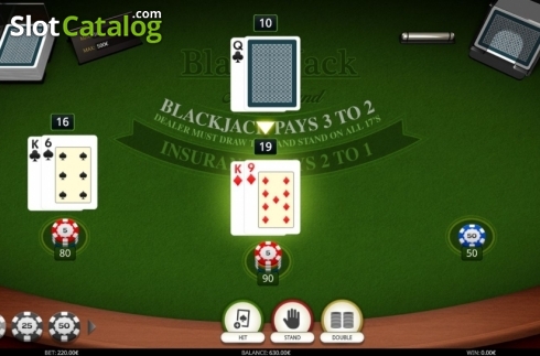 Οθόνη5. Blackjack MH (iSoftBet) Κουλοχέρης
