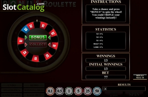Οθόνη5. Bonus Roulette (iSoftBet) Κουλοχέρης