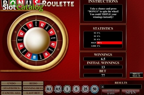 Οθόνη6. Bonus Roulette (iSoftBet) Κουλοχέρης