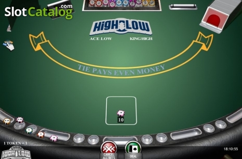 Οθόνη2. Casino High Low Poker (iSoftBet) Κουλοχέρης