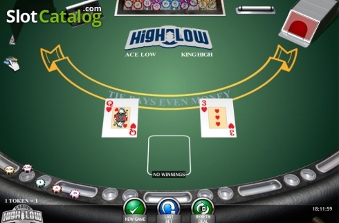 Οθόνη4. Casino High Low Poker (iSoftBet) Κουλοχέρης