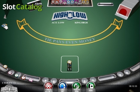 Οθόνη5. Casino High Low Poker (iSoftBet) Κουλοχέρης