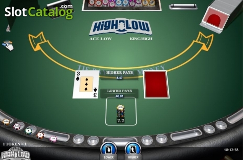 Οθόνη6. Casino High Low Poker (iSoftBet) Κουλοχέρης