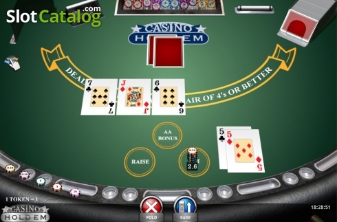 Οθόνη3. Casino Hold'em (iSoftBet) Κουλοχέρης 