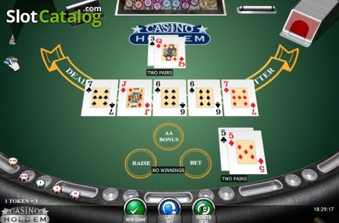 Οθόνη4. Casino Hold'em (iSoftBet) Κουλοχέρης 