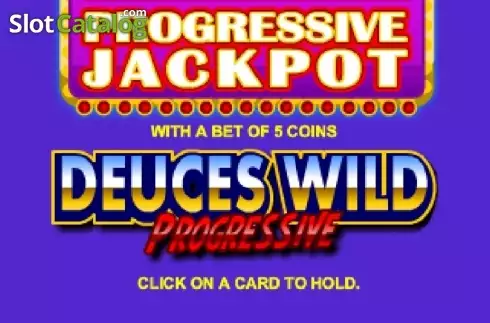 Deuces Wild Progressive Poker Λογότυπο