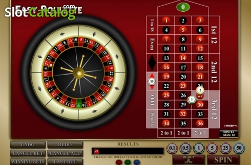 Οθόνη3. Easy Roulette (iSoftBet) Κουλοχέρης