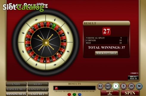 Οθόνη4. Easy Roulette (iSoftBet) Κουλοχέρης