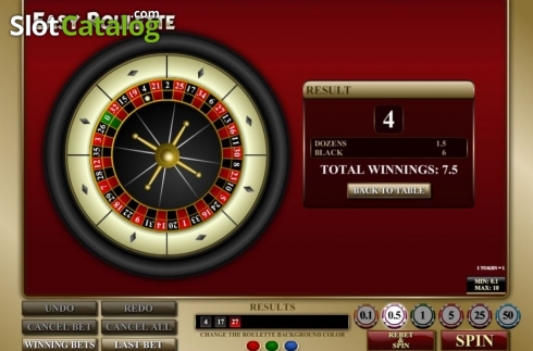 Οθόνη7. Easy Roulette (iSoftBet) Κουλοχέρης