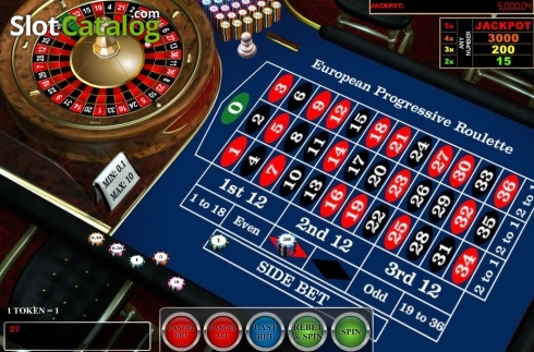 Οθόνη4. European Progressive Roulette (iSoftBet) Κουλοχέρης