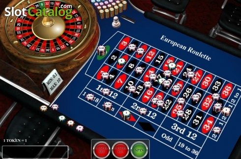 Οθόνη2. European Roulette (iSoftBet) Κουλοχέρης