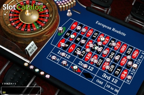 Οθόνη4. European Roulette (iSoftBet) Κουλοχέρης