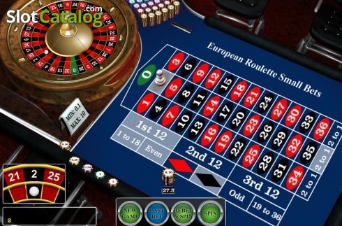 Οθόνη3. European Roulette Small Bets (iSoftBet) Κουλοχέρης
