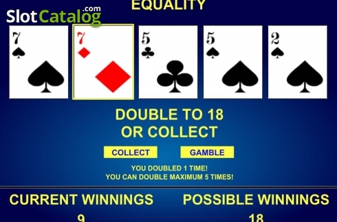 Οθόνη4. Video Poker Pursuit (iSoftBet) Κουλοχέρης