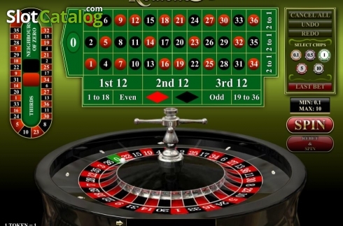 Οθόνη2. Roulette 3D (iSoftBet) Κουλοχέρης