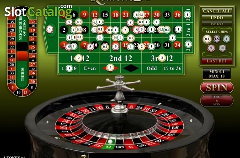 Οθόνη3. Roulette 3D (iSoftBet) Κουλοχέρης