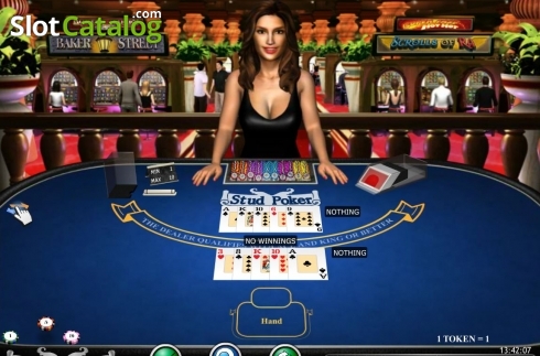 Οθόνη4. Stud Poker 3D (iSoftBet) Κουλοχέρης 