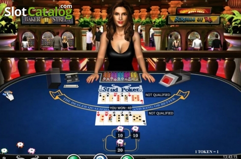 Οθόνη6. Stud Poker 3D (iSoftBet) Κουλοχέρης 
