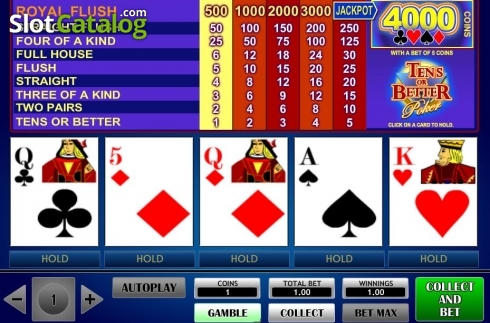 Οθόνη3. Tens or Better Poker (iSoftBet) Κουλοχέρης
