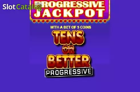 Tens or Better Progressive (iSoftBet) Λογότυπο Tens or Better Progressive (iSoftBet) Λογότυπο