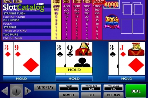 Οθόνη2. Texas Hold'em Joker Poker (iSoftBet) Κουλοχέρης 