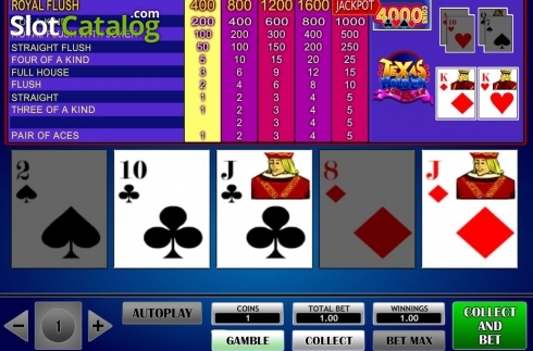 Οθόνη4. Texas Hold'em Joker Poker (iSoftBet) Κουλοχέρης 